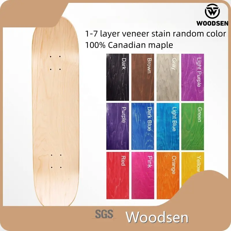Topwhite Skateboard Deck Support Customization Mellow / Medium / Deep 1