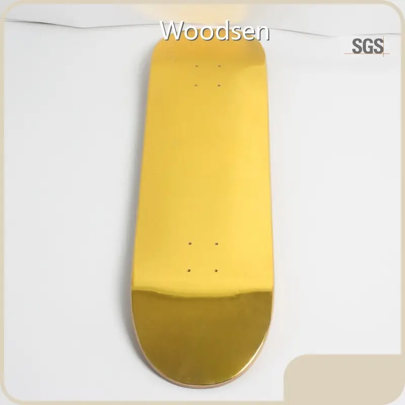 Woodsen Heat Transfer Paper for Skateboard Decks Gold Foilssupply 1