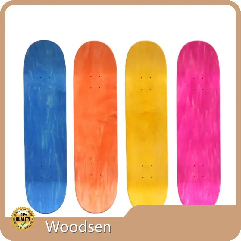 Woodsen Blank Shaped Skateboard Decks 7 Ply 100% Canadian Maplesuppliers 1