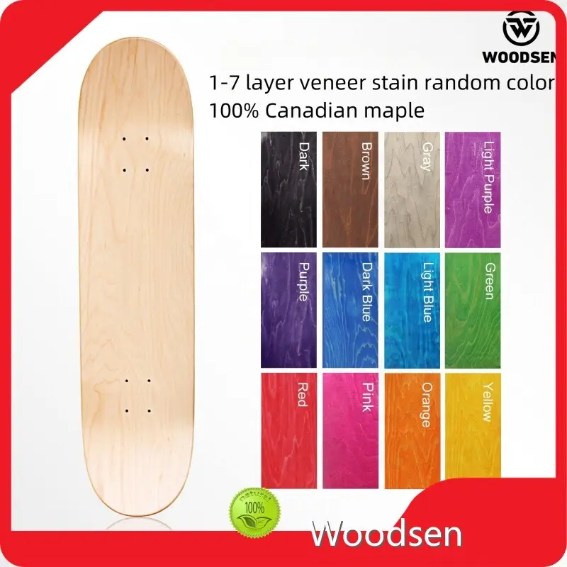 Skateboard Deck 7.75”- 9.0” by Woodsen 1