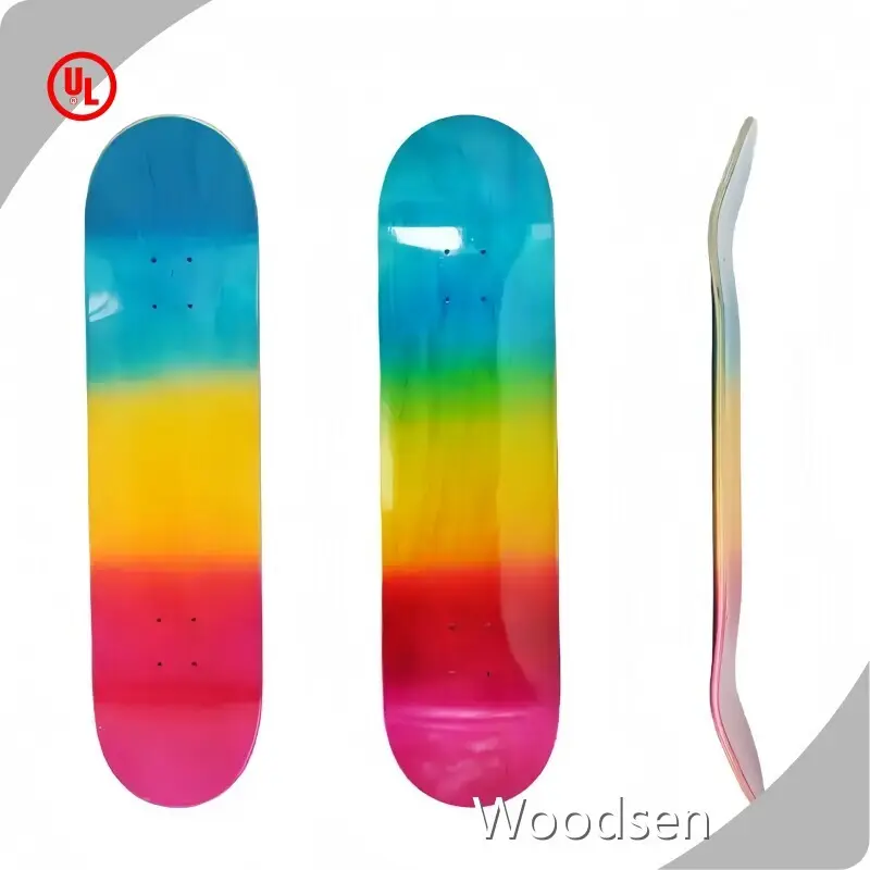 Bestbest Cheap Skateboard Decks Mellow / Medium / Deep Matte Color Full Dip + Customization Logo/graphic 1