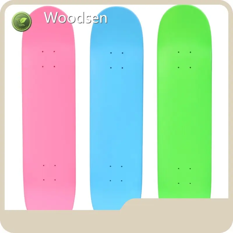 Woodsen Blank Skateboard Deck Matte Color Full Dip + Customization Logo/graphiccompany 1