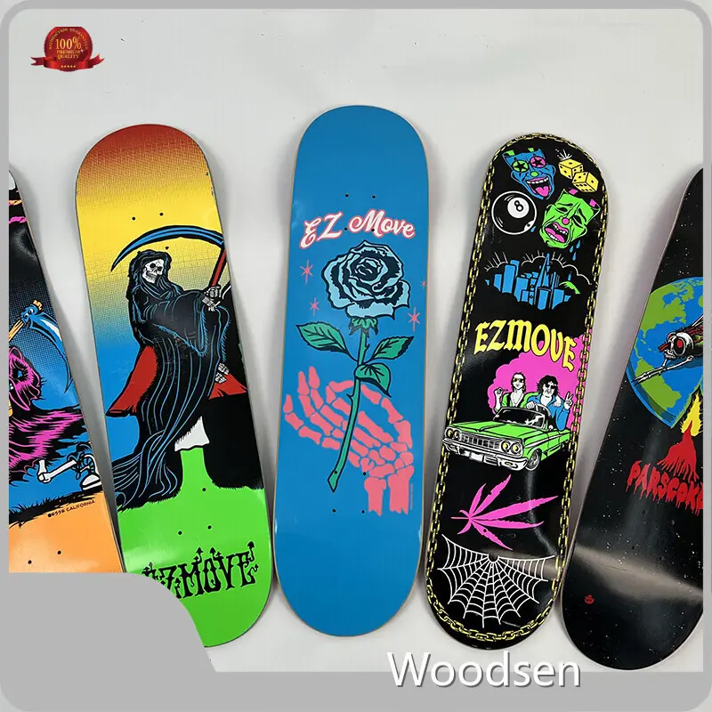 Skateboard Heat Transfer Film Full Page/transparent Supported UV Digital Printingsupply 1