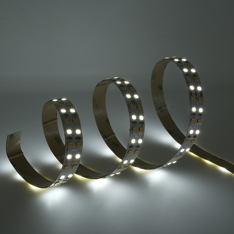 Adjustable 24V Color Adjustable SMD 2835 CCT LED Tape Dimmable 2700K ...