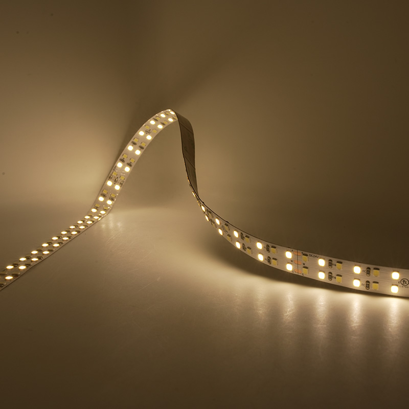 Bande réglable 24V double couleur blanche CCT LED, variable 2700K-6500K, 16,4 pieds 11