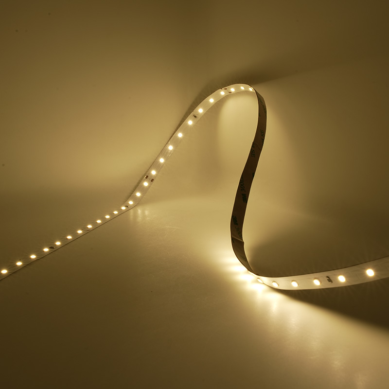 High Efficiency 3000k Warm White Flex LED Strip 2835 DC24V 10mm 56LED Lights 4