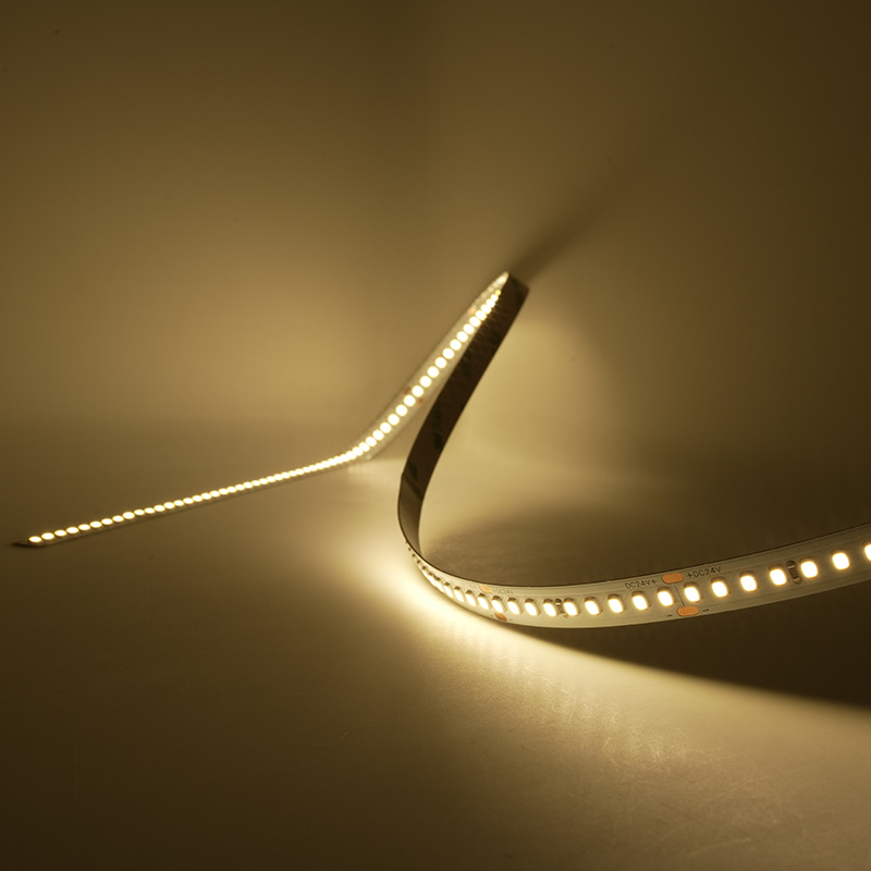 High Efficiency 3000k Warm White Flex LED Strip 2835 DC24V 10mm 56LED Lights 2