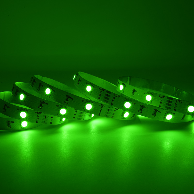 La cinta direccionable de 12V SMD5050 LED enciende la luz de tira elegante teledirigida de 36leds RGB 13