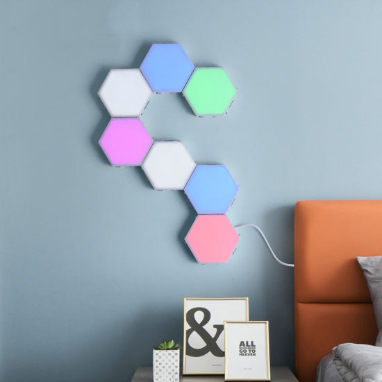 RGB Voice Control LED Light Panel with App & Remote Sync 4