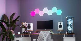 RGB Voice Control LED Light Panel with App & Remote Sync 6