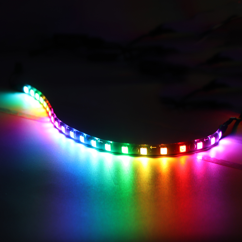 شريط LED مغناطيسي 5050 RGB لحالات ألعاب الكمبيوتر المخصصة 3