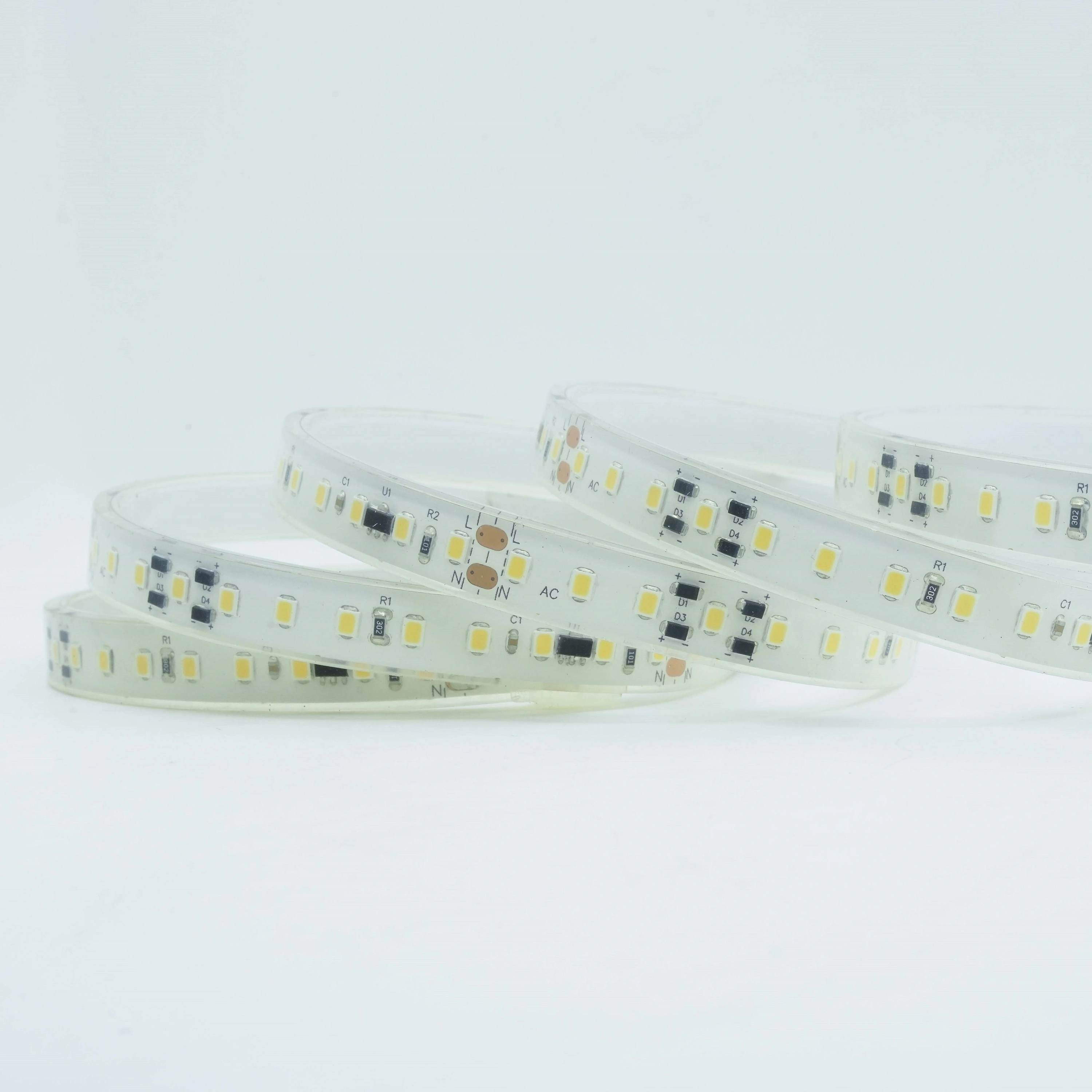 Ruban LED haute tension : 120 LED/m, 2835, 220 V – Solution d'éclairage puissante et lumineuse. 1