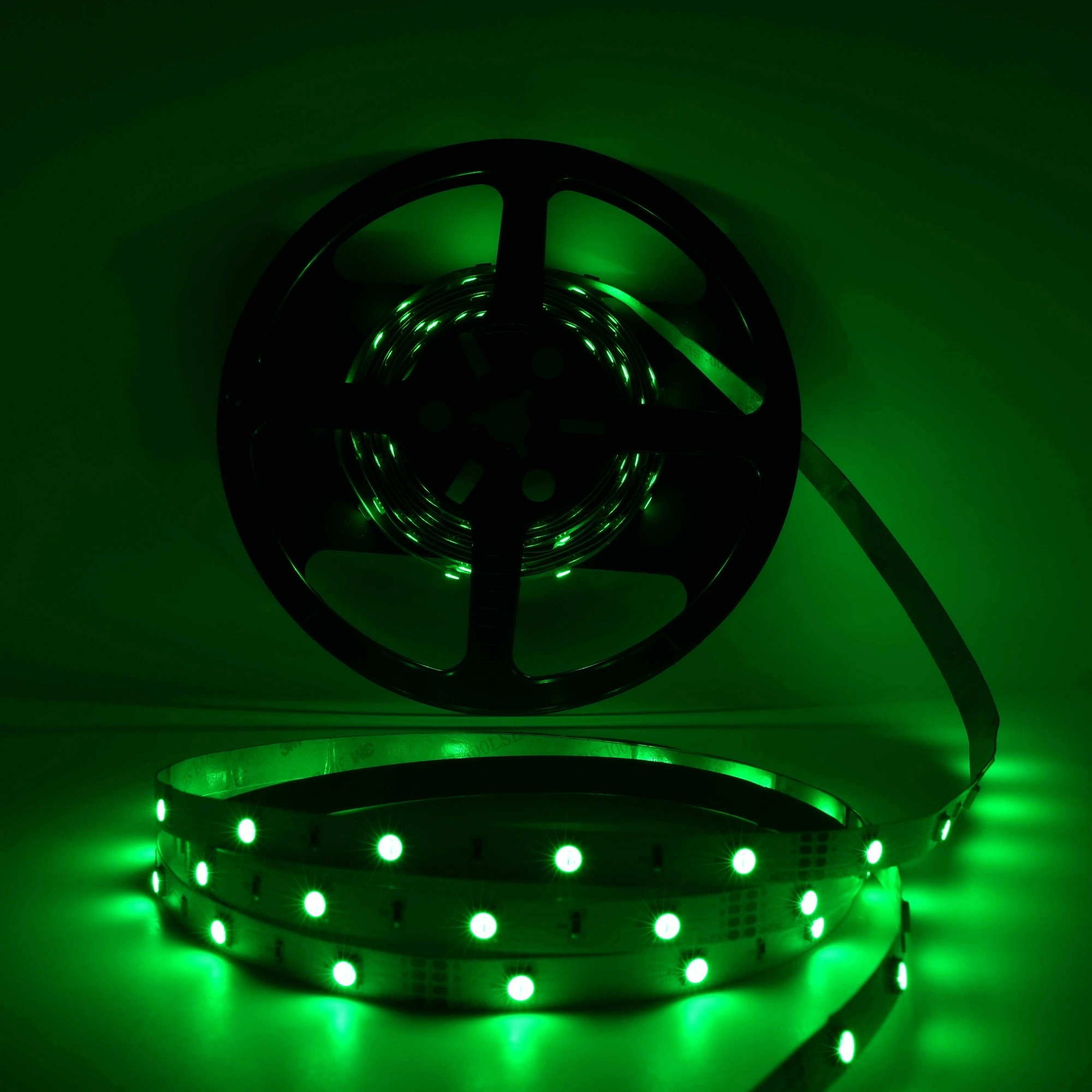 5050 RGB 24v LED Cinta de luz 30leds/m IP20 - Iluminación colorida y brillante 1