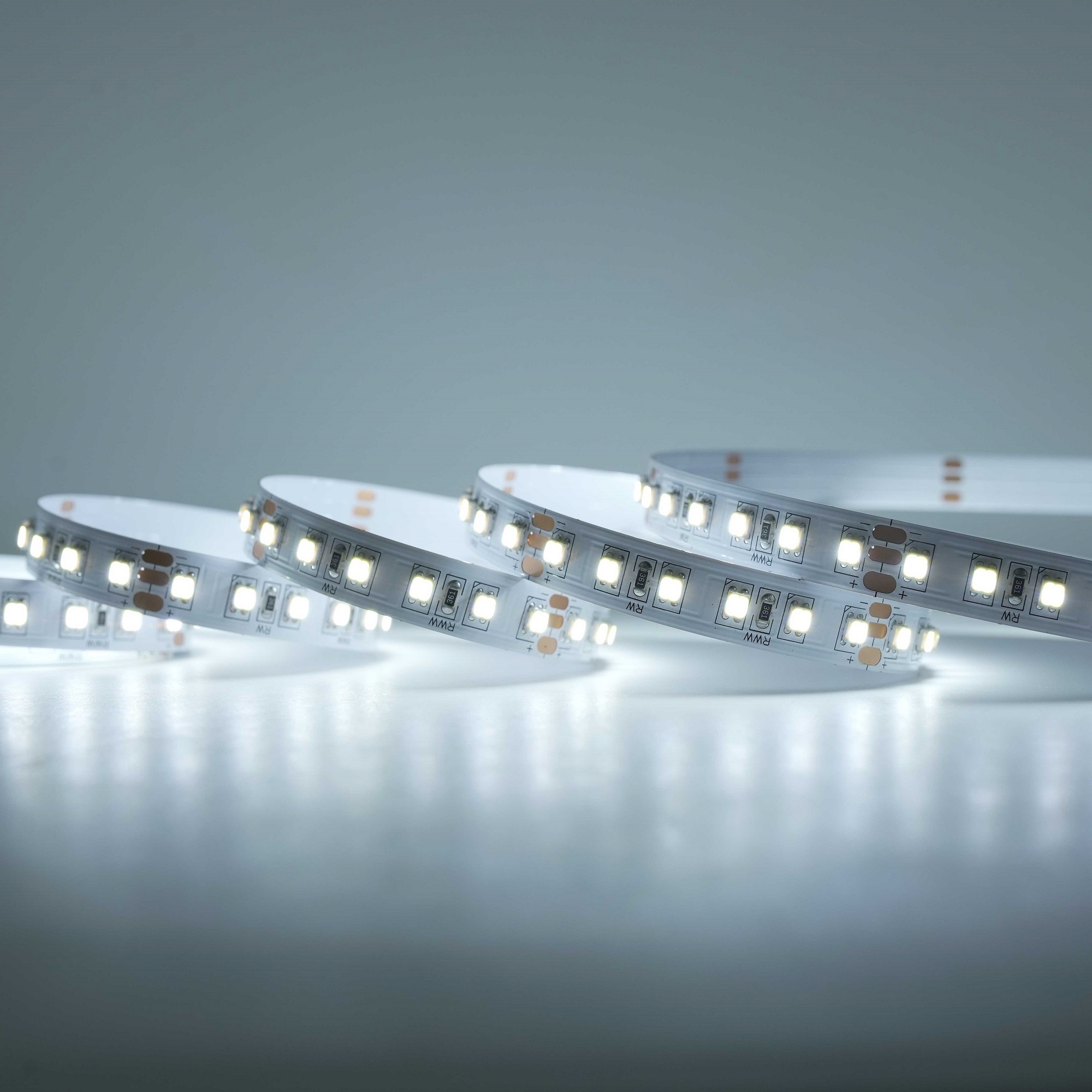2in1 Adjustable Dual Color 120LED 3527 CCT LED Tape 11