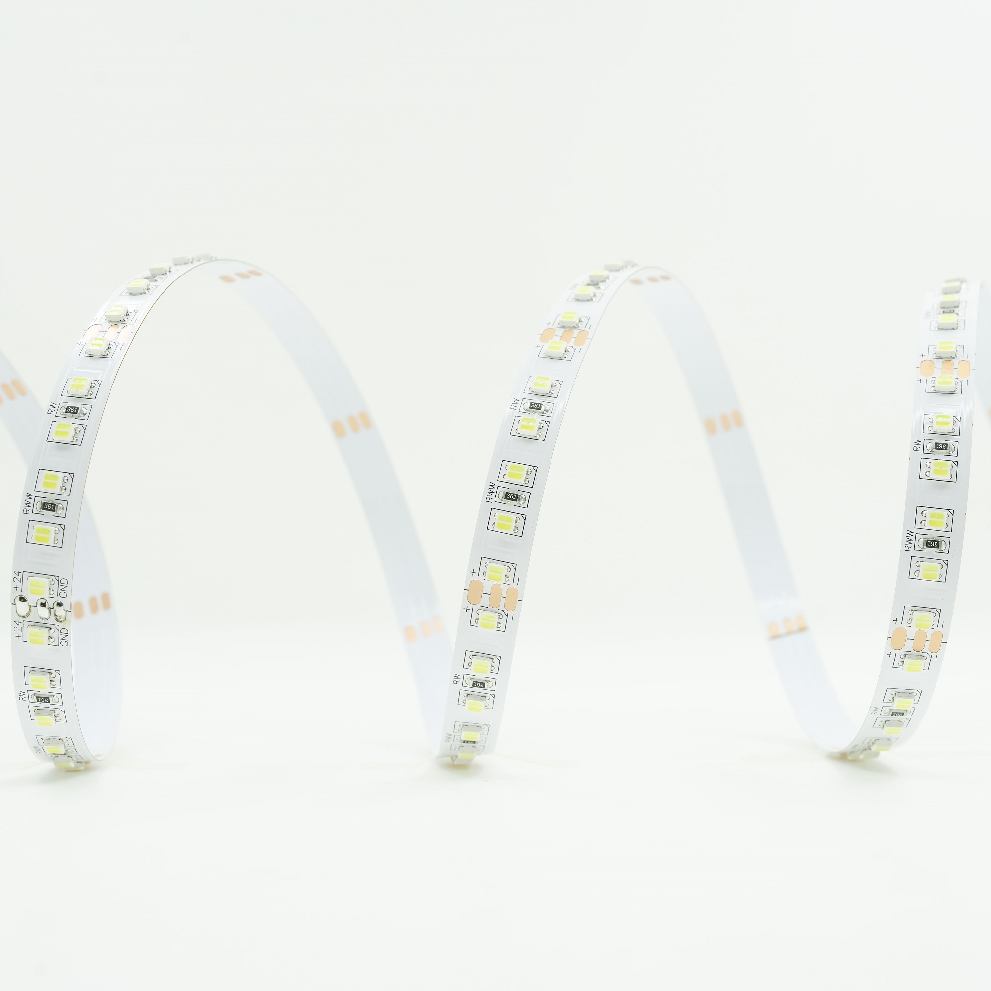 2in1 Adjustable Dual Color 120LED 3527 CCT LED Tape 5