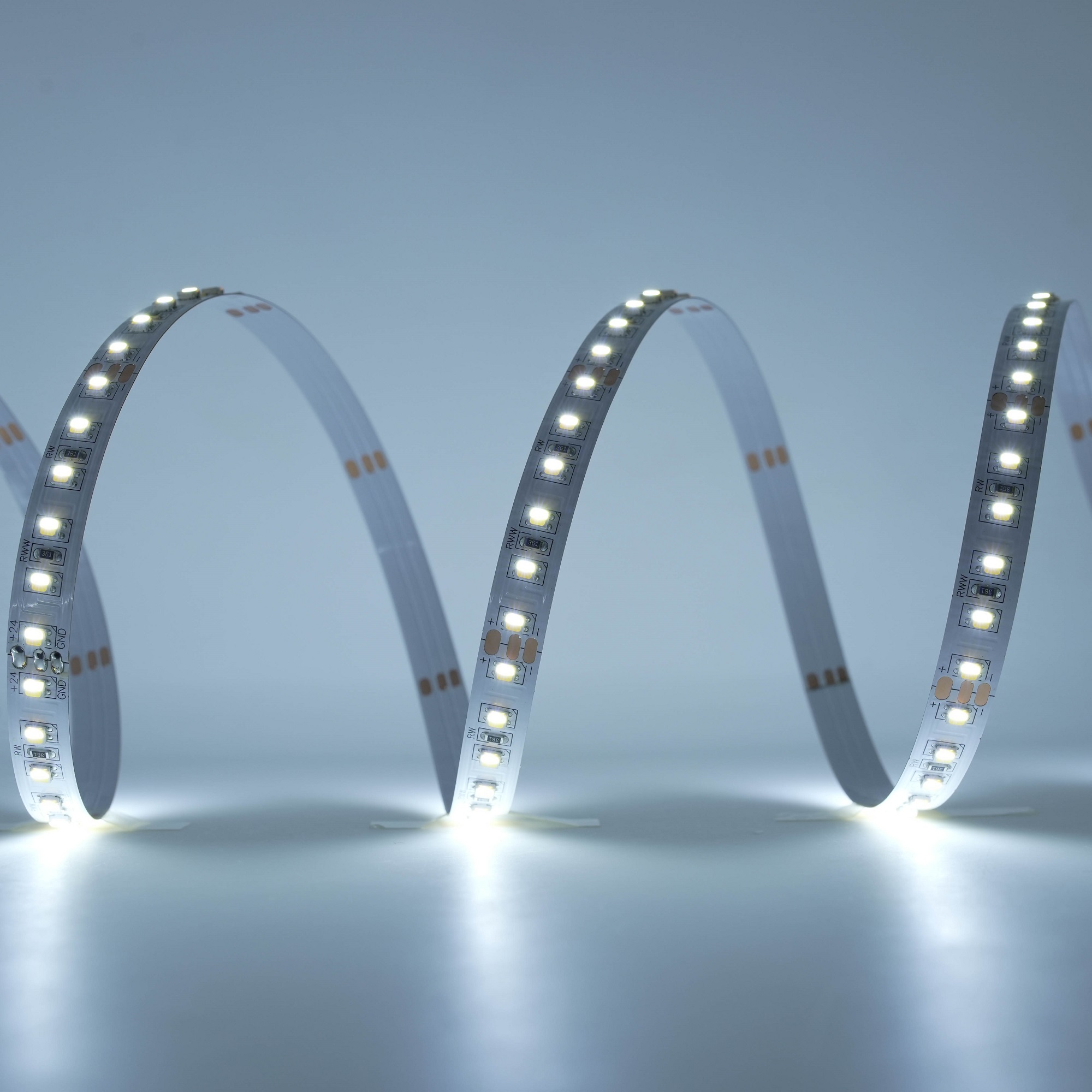 2in1 Adjustable Dual Color 120LED 3527 CCT LED Tape 6