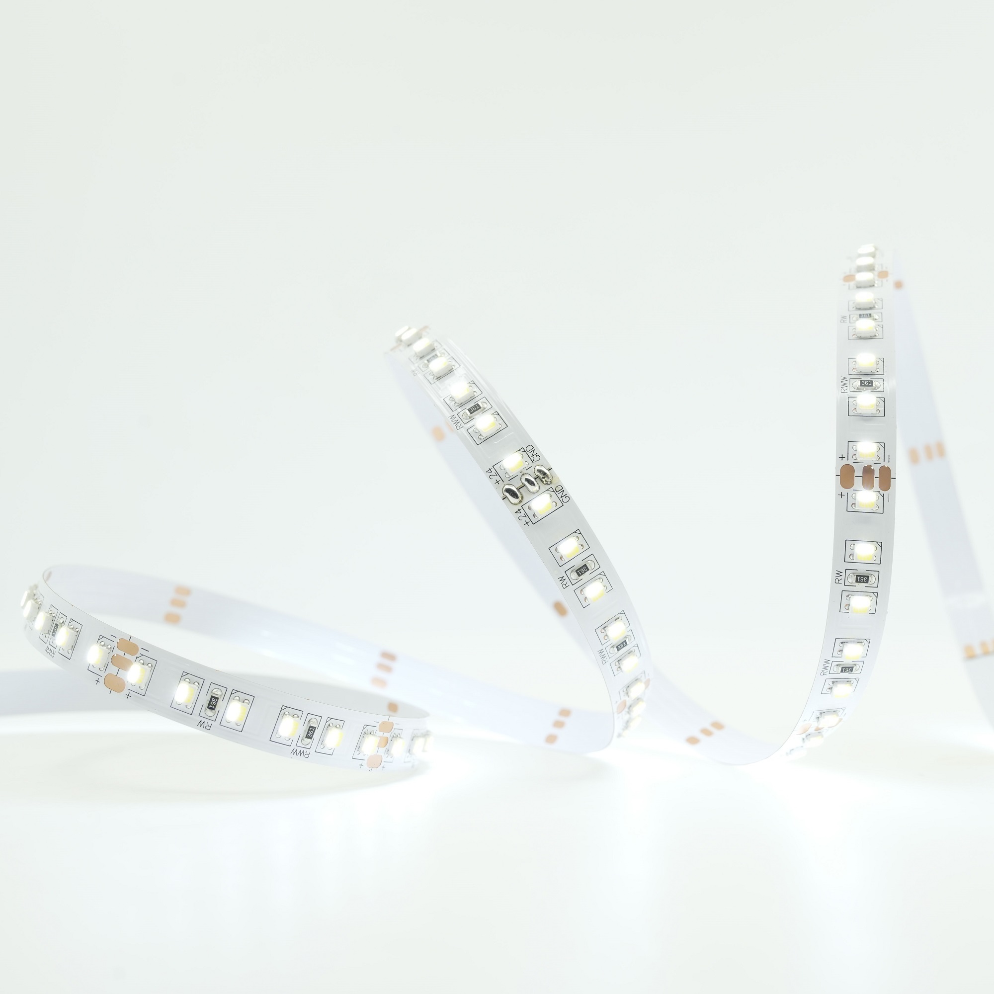 2in1 Adjustable Dual Color 120LED 3527 CCT LED Tape 4
