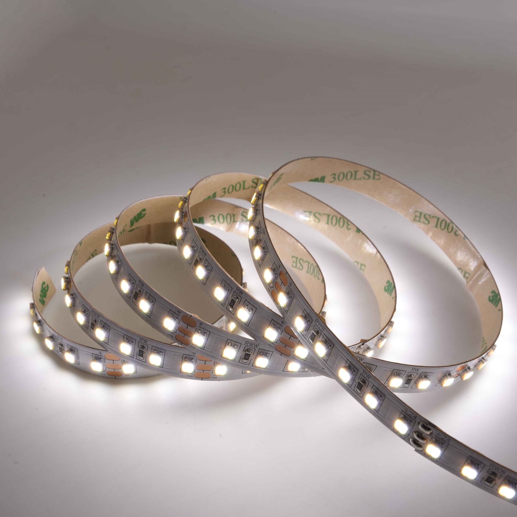 3527 Double ruban LED blanc 110 LED - Température de couleur réglable - 2500k-6500k 4
