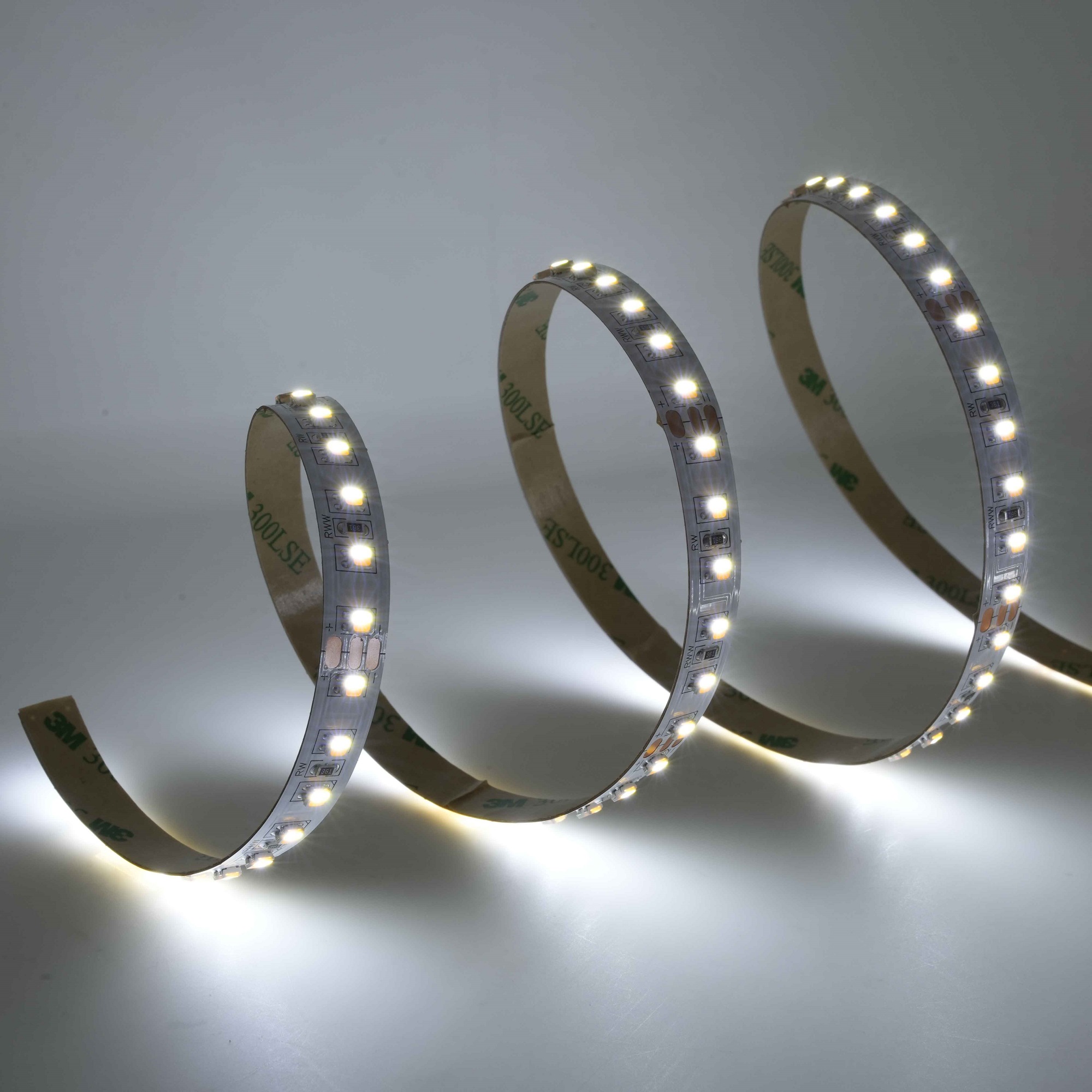 3527 Double ruban LED blanc 110 LED - Température de couleur réglable - 2500k-6500k 7