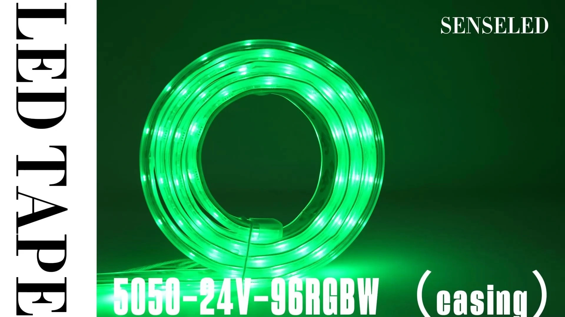 Cinta luminosa LED RGB IP67 - 96 LED/m - Flexible e impermeable 1