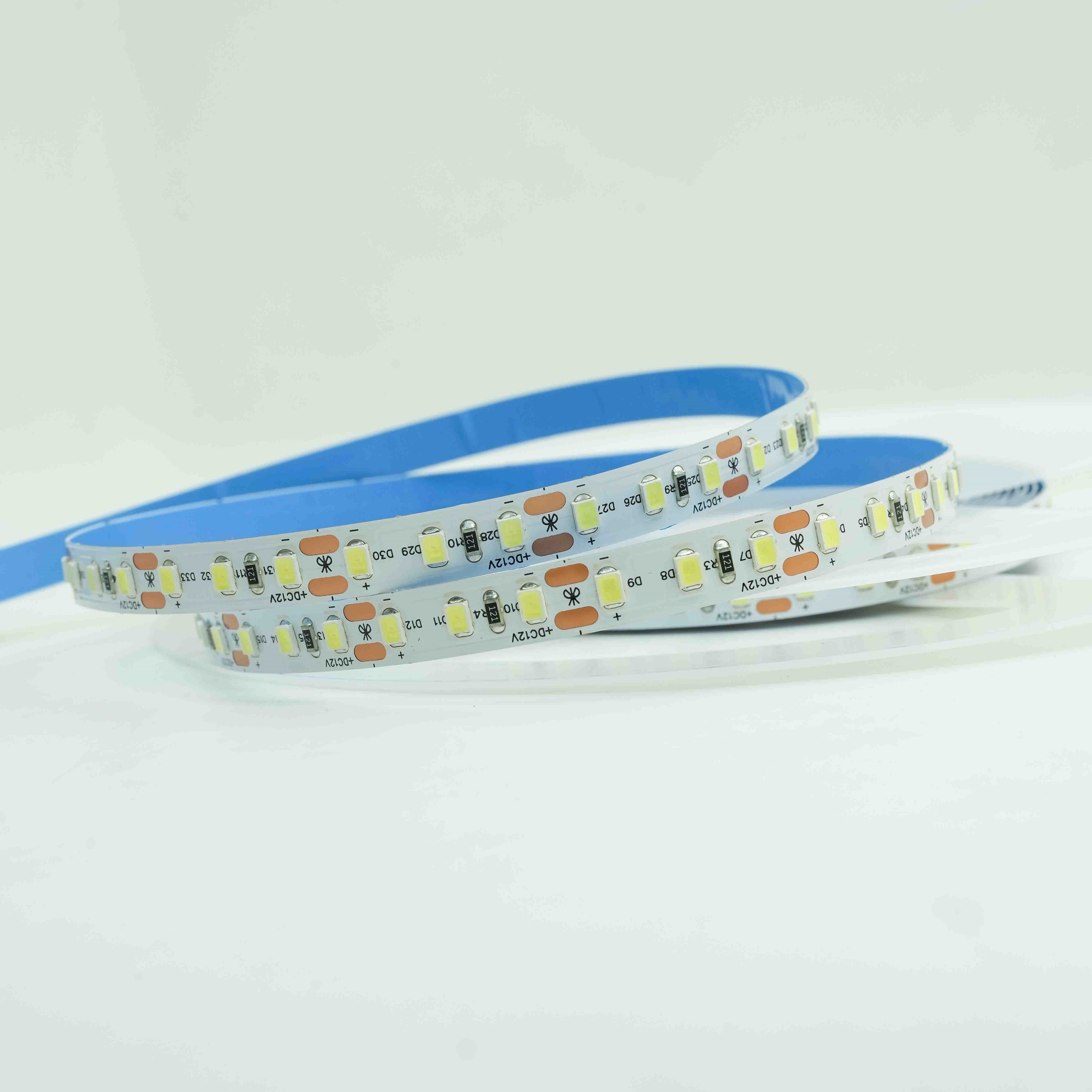 Bande lumineuse LED haute luminosité 2835 12V 120LEDS/M 6000k blanc froid 2