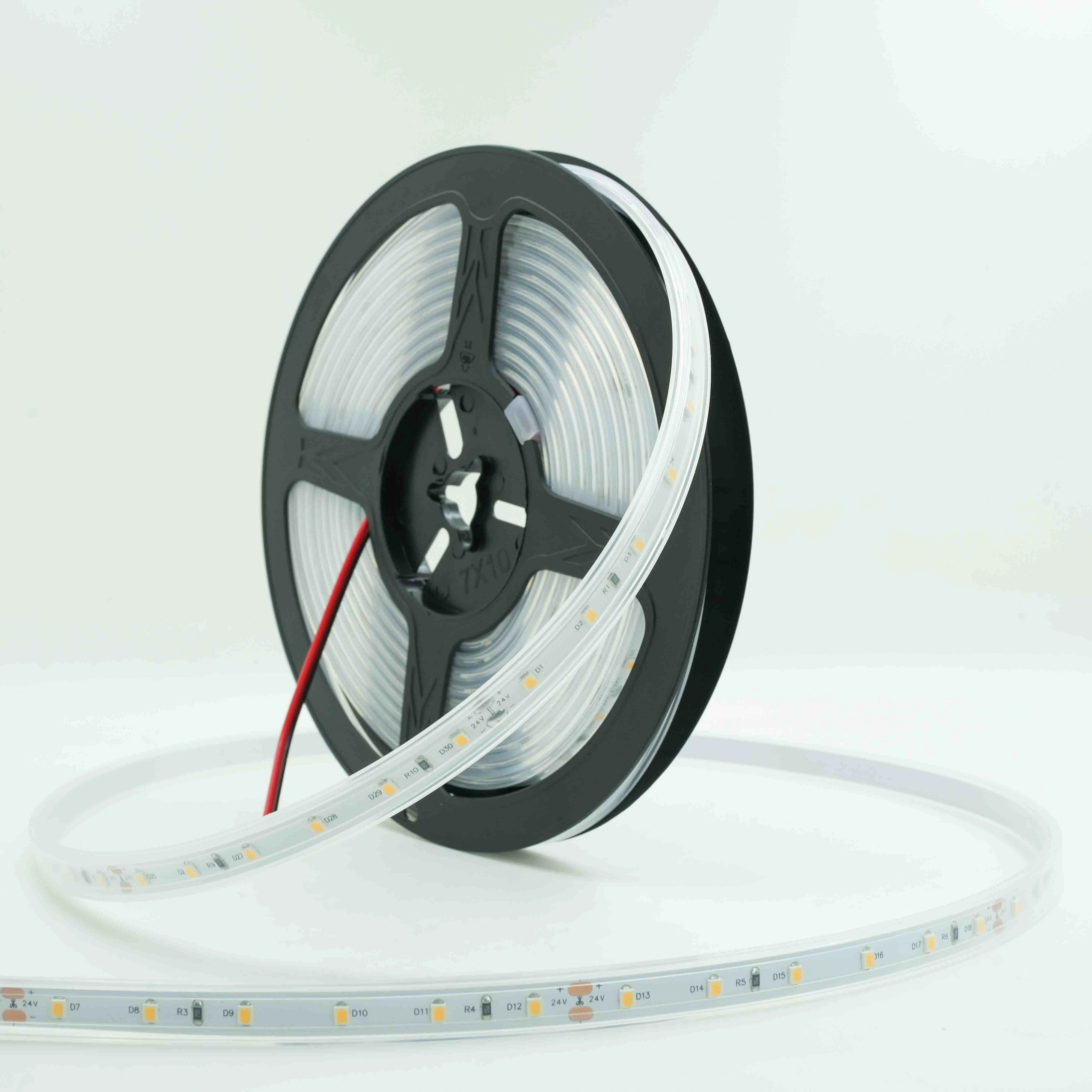 12V warmweißes 2835 LED-Bandlicht – 120 LEDs 1