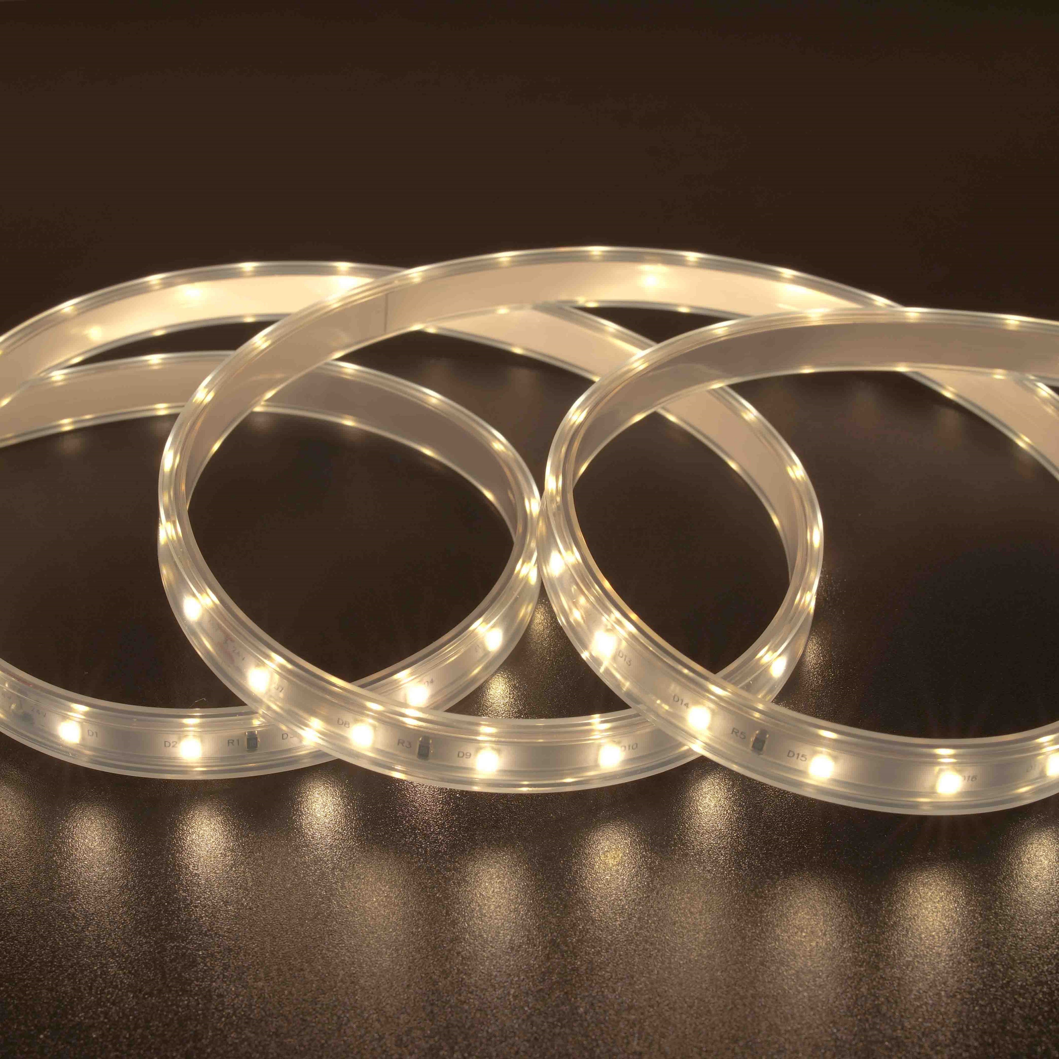 Ruban lumineux LED 2835 blanc chaud 12 V - 120 LED 5