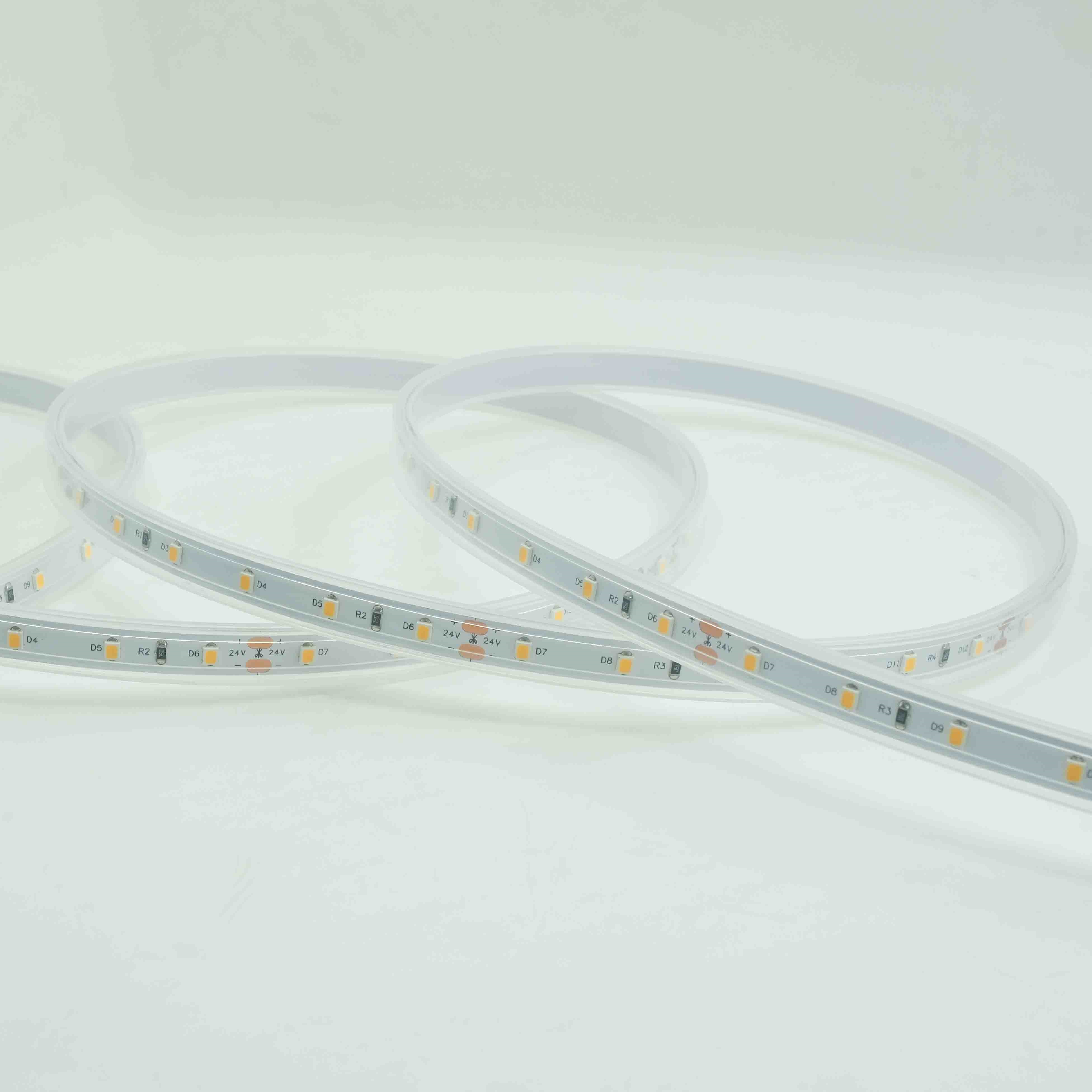 Ruban lumineux LED 2835 blanc chaud 12 V - 120 LED 2