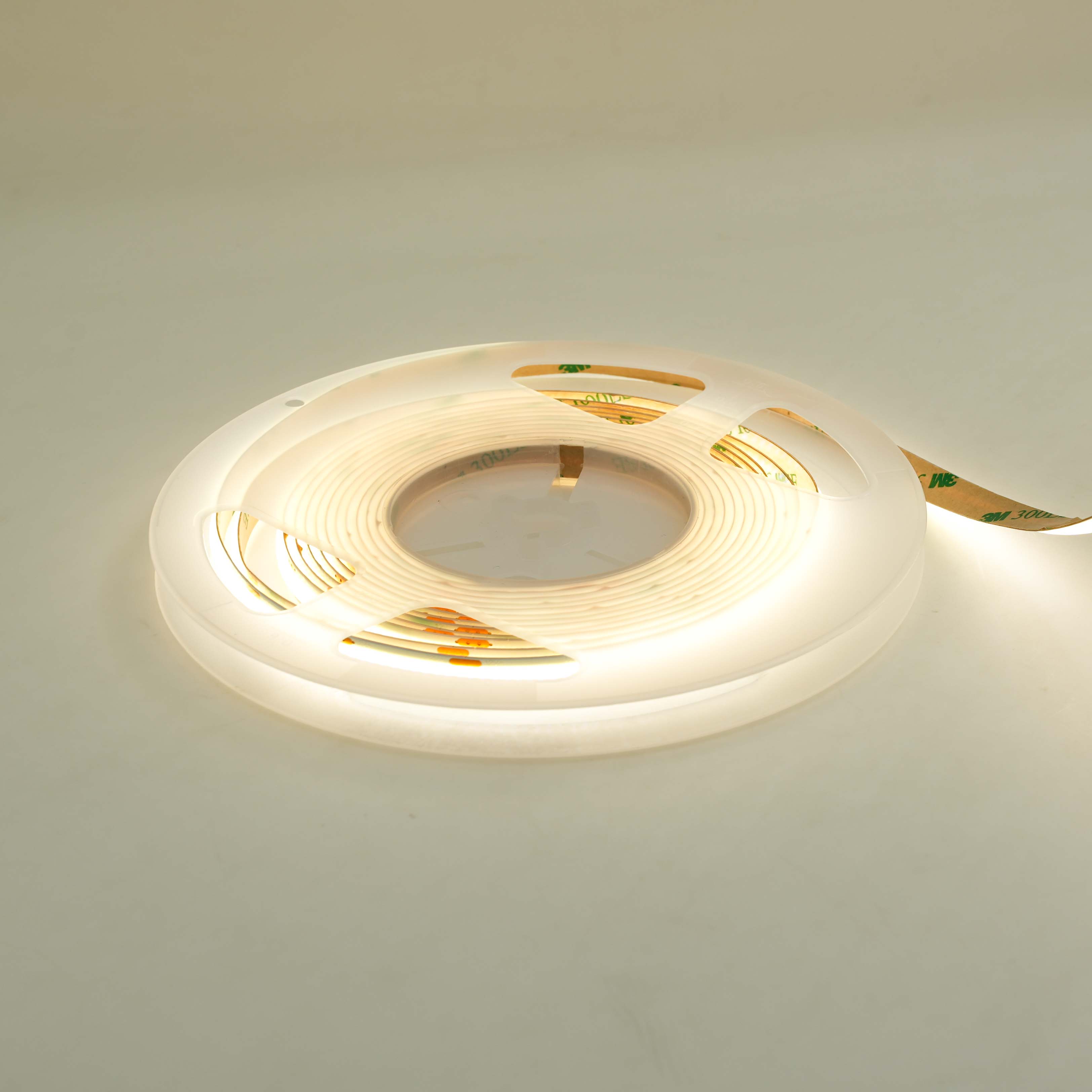 Bande LED COB 480 LED, bande lumineuse Flexible, 320 LED/m, 12v/24v, 2700K-3500K 4
