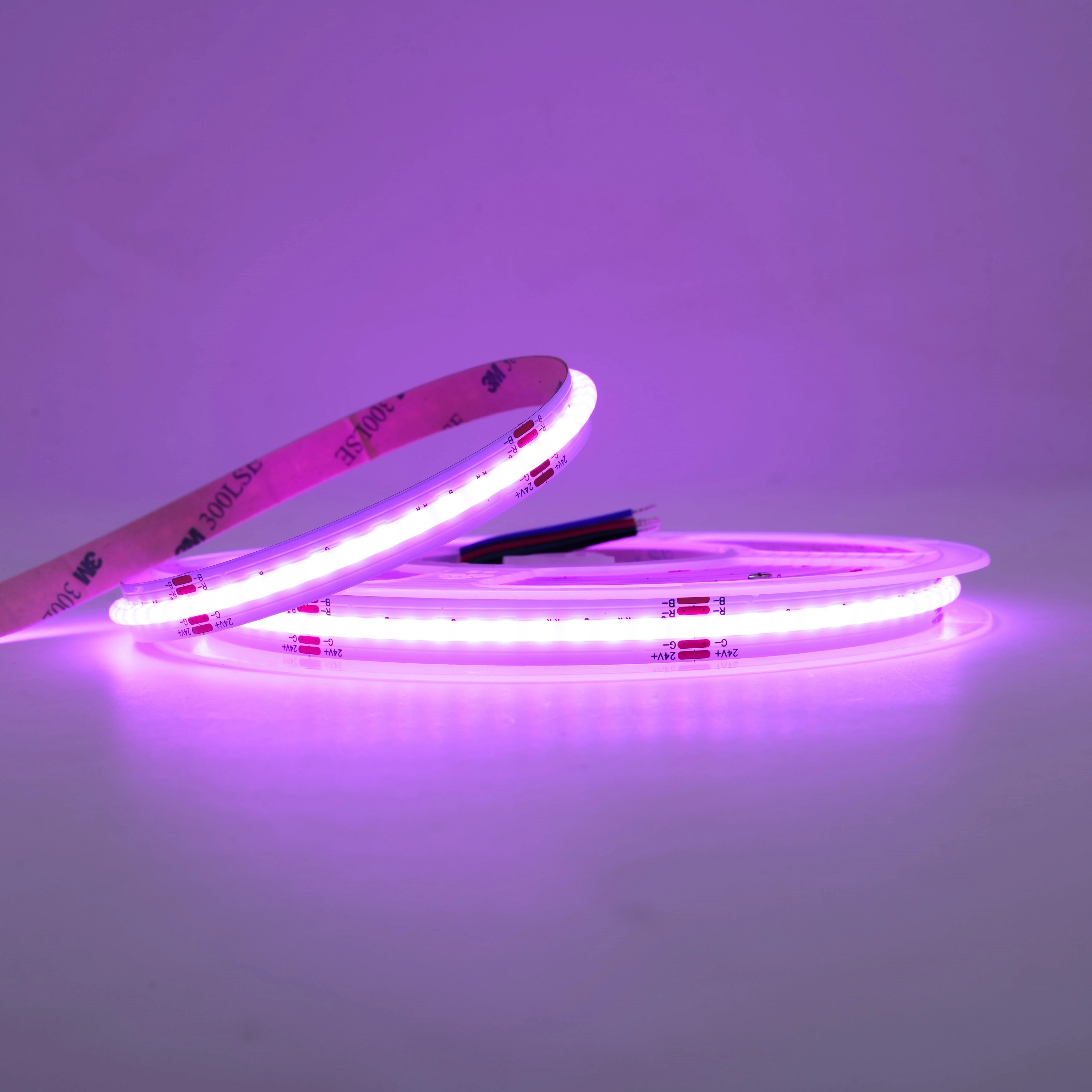 24v RGB COB Led Tape Light 608LEDs - Flexible Lighting Solution 1