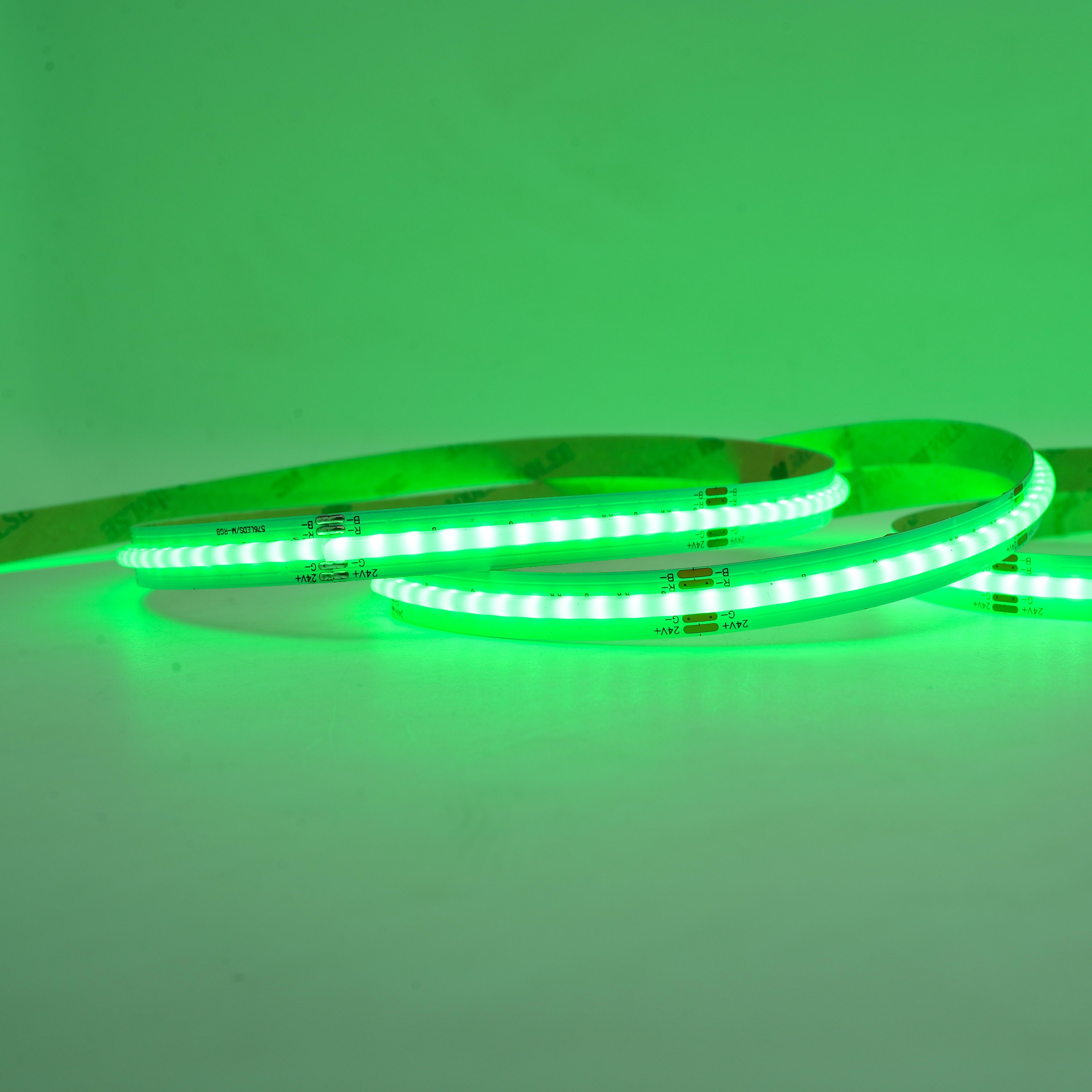 Bande lumineuse LED COB 24 V 640 LED/m RVB – Solution d'éclairage flexible super lumineuse. 7