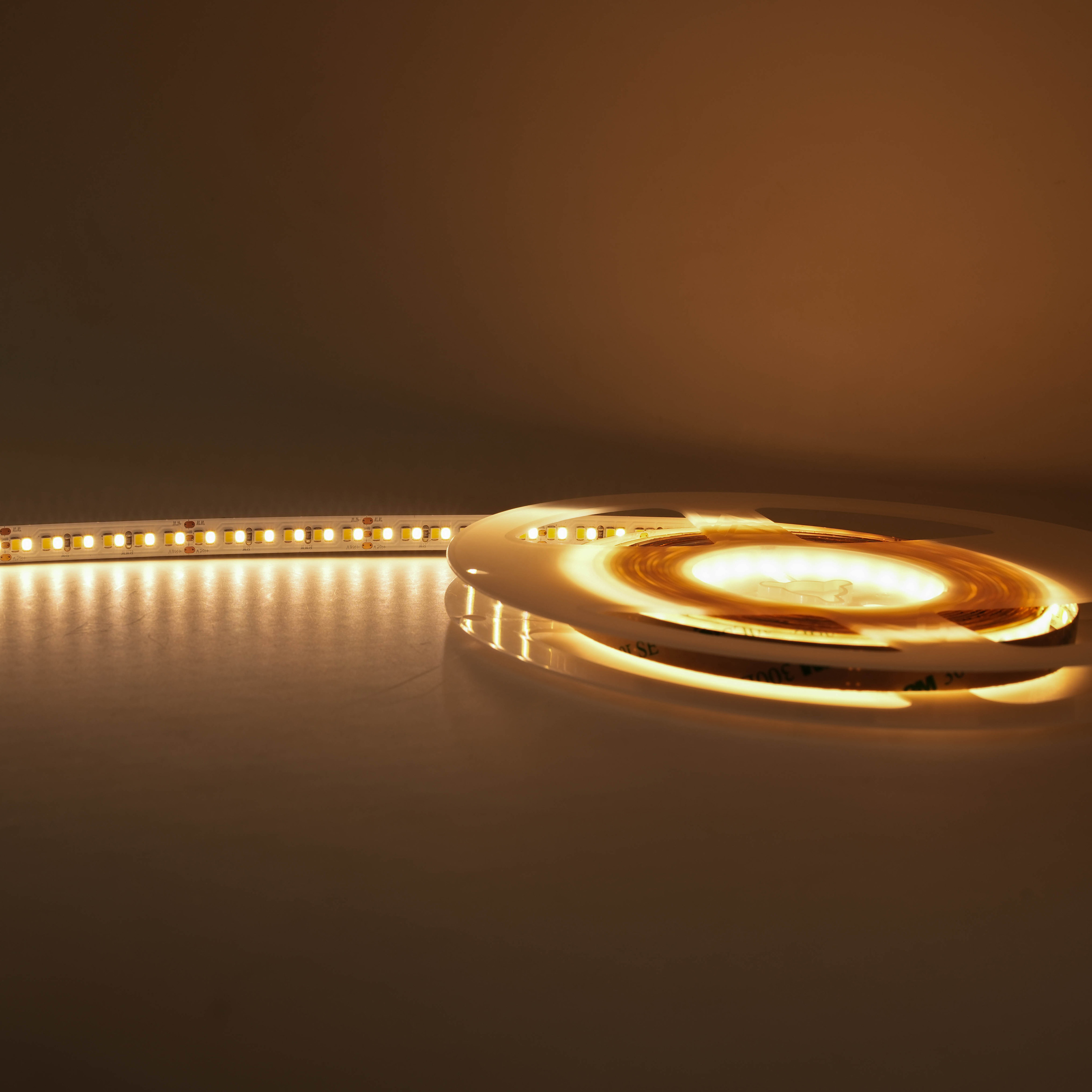 شريط إضاءة LED 2835 LED قابل للتعديل DC 24V CCT - شريط مرن SMD 196leds/m 2