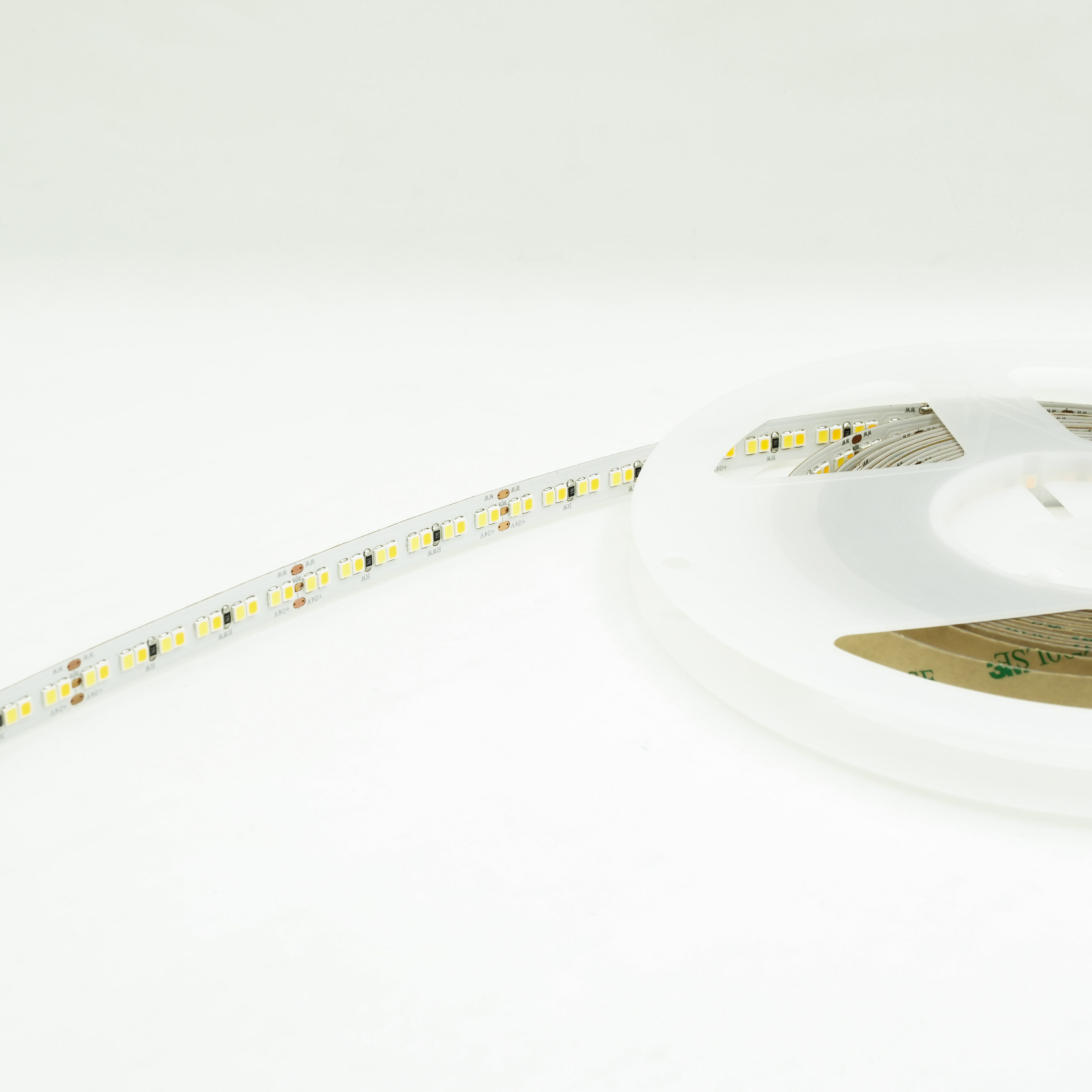شريط إضاءة LED 2835 LED قابل للتعديل DC 24V CCT - شريط مرن SMD 196leds/m 4