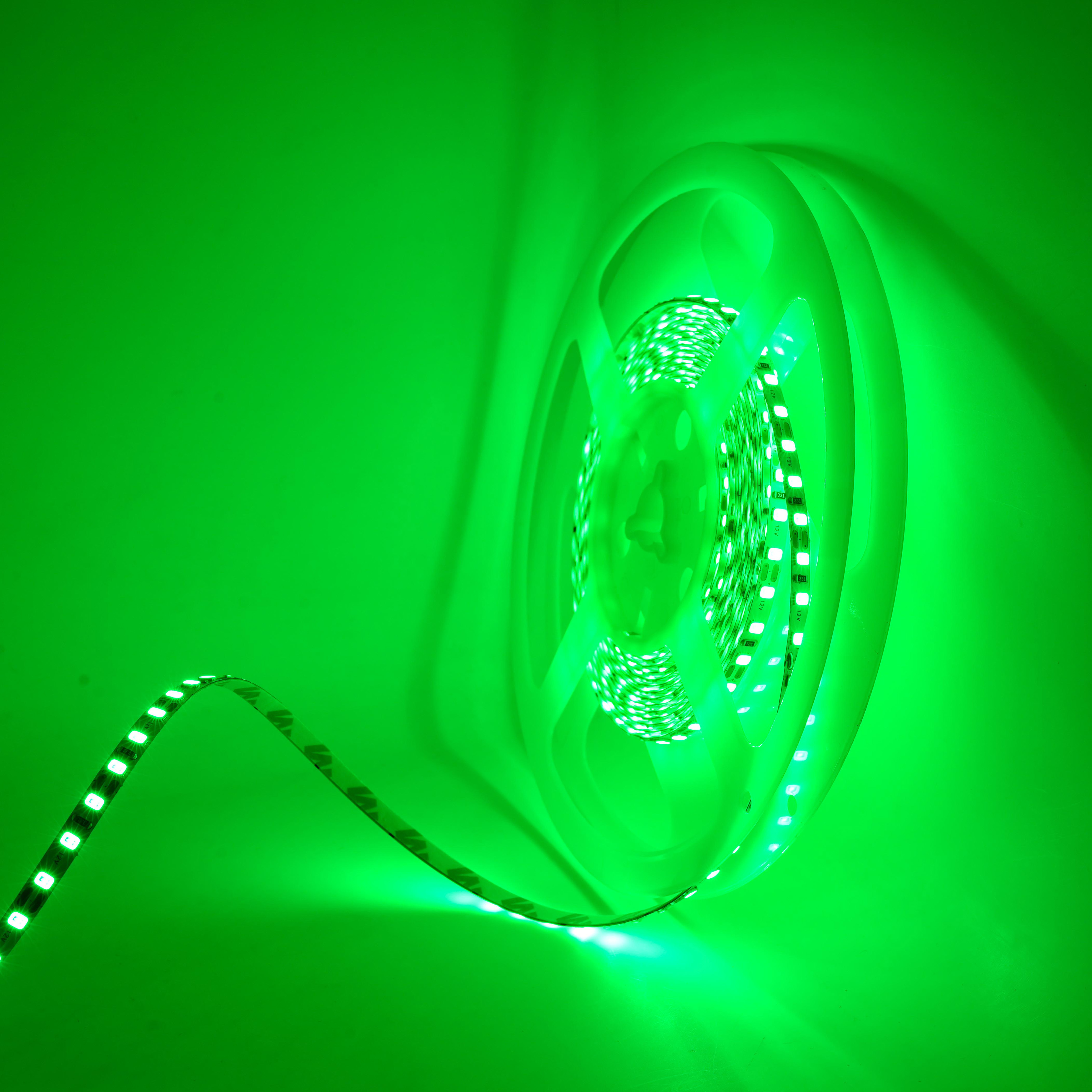 Ruban Lumineux LED Vert 2835 12V - Décoration 120LED/m 7