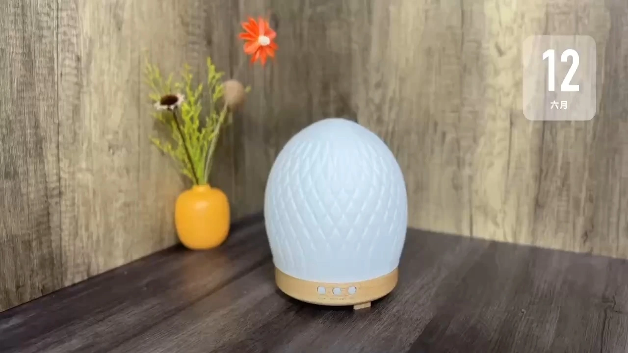 Alternativer Ultraschall-Aromaduftdiffusor mit Gewinde aus Glas, elektrischer Luftbefeuchter für ätherische Öle WG2213 1