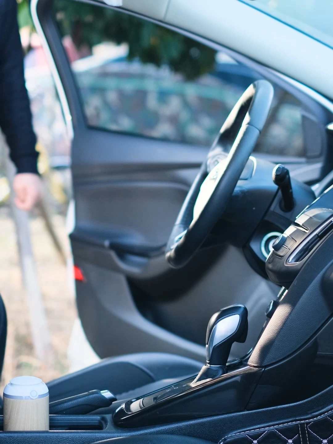 Copertura in alluminio Sensore per auto senz'acqua diffusore di oli essenziali profumo macchina profumo nebulizzatore aroma 1
