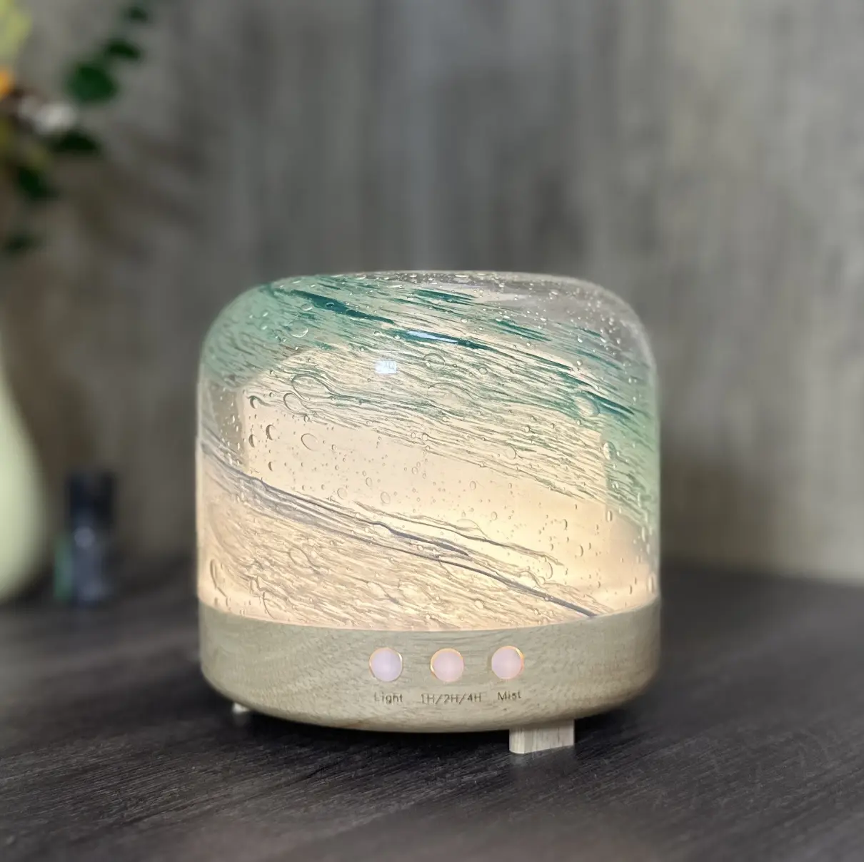 Glass Top Essential Oil Diffuser Price 300ML 4