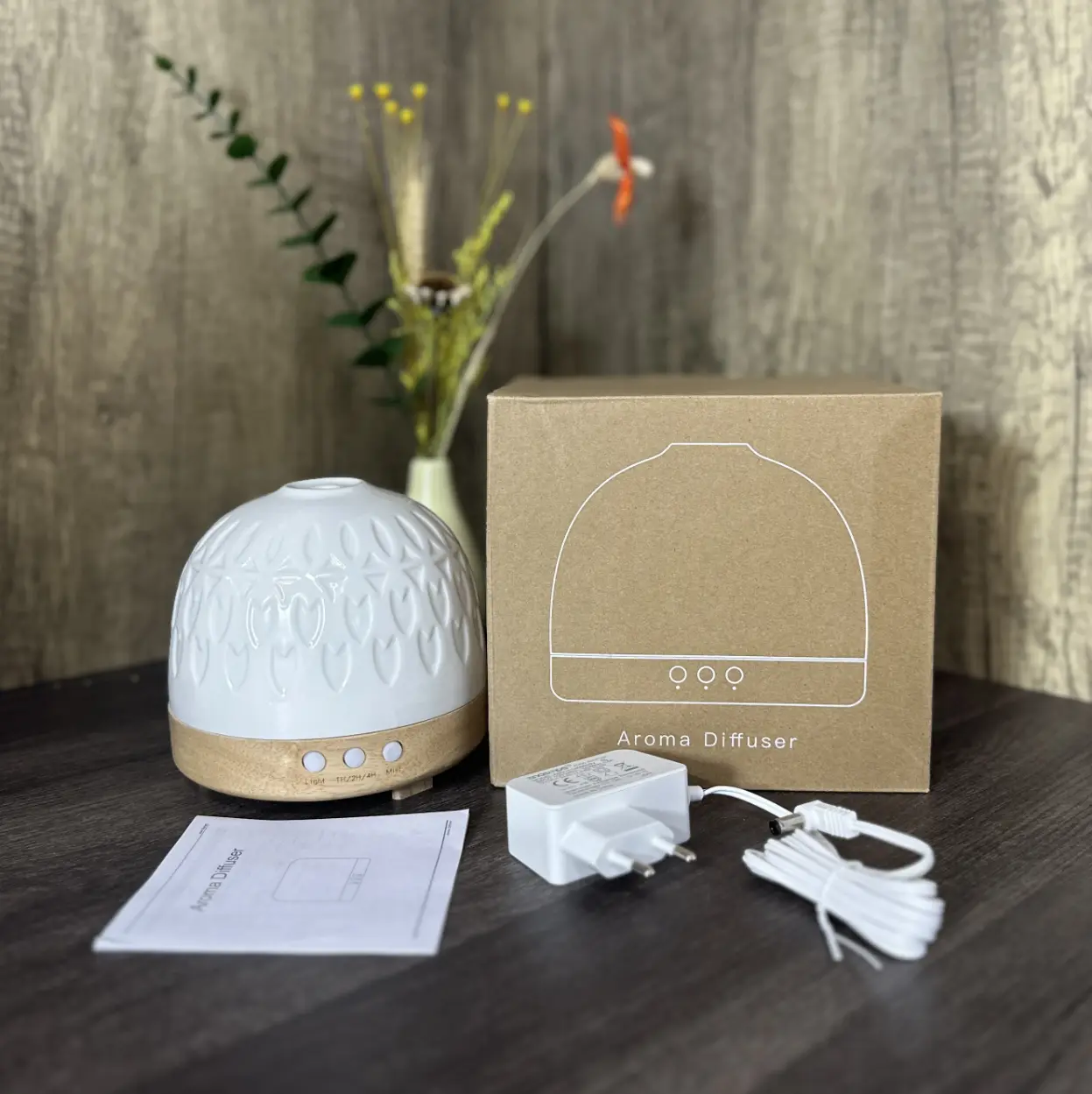 Wood Look Aroma Diffuser WC3203 - - SQZ Diffuser 10