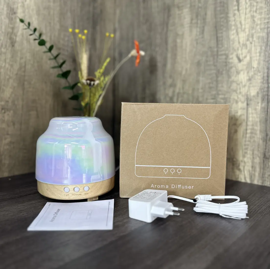 Natural Wood Oil Diffuser WG2219 - - SQZ Diffuser 9