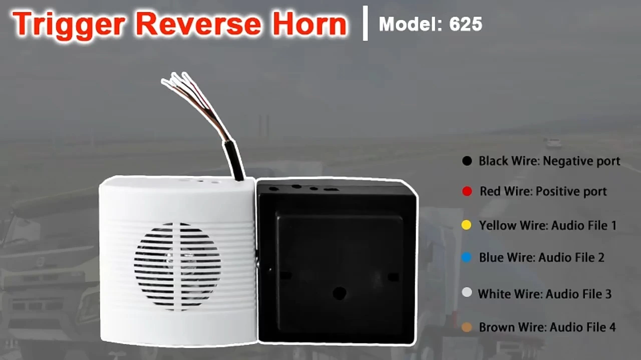 4 Ways Trigger Warning Sound Speaker for Voice Prompt 1