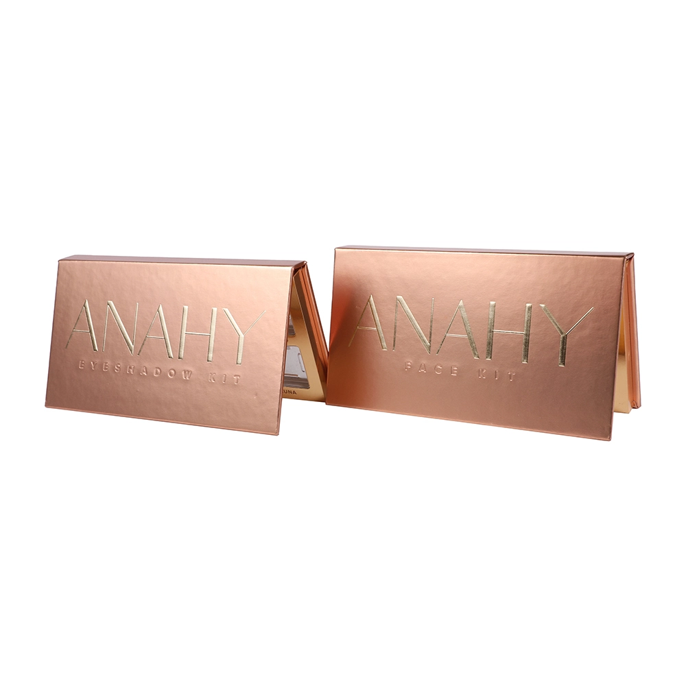Caja de joyería personalizada Paleta de colección Caja de maquillaje compacta Caja de cuello Caja rígida de lujo Caja de papel Caja de joyería Caja de imán plegable Caja de vino 1