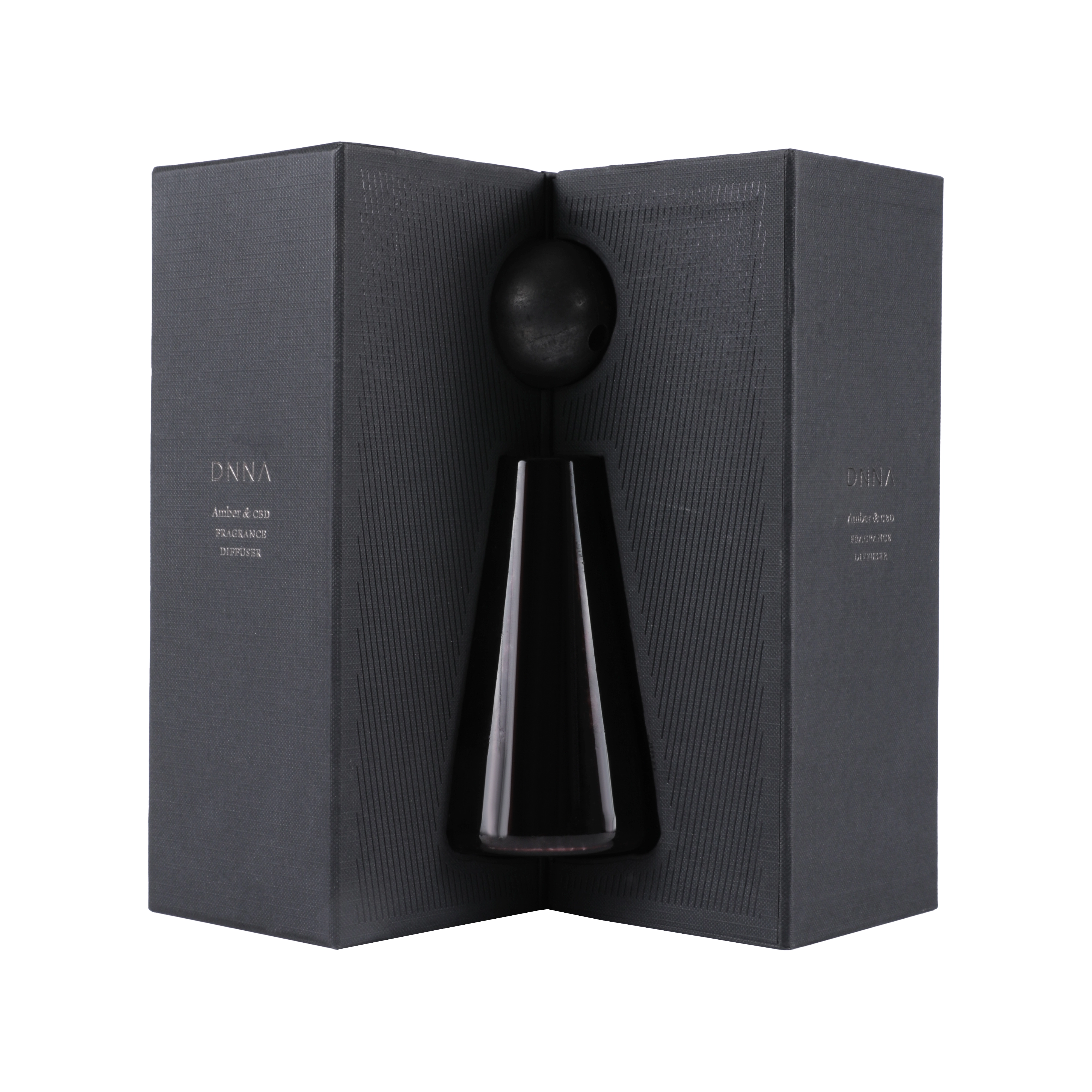 Coffret cadeau de parfum carré, la boîte intérieure peut être personnalisée et le design créatif de haute qualité convient aux cosmétiques haut de gamme 1