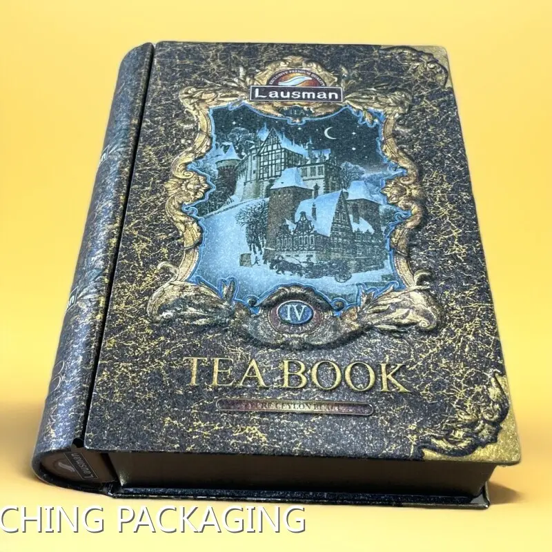 Tin Box with Embossed-1 1