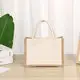 Персонализированные джутовые сумки-тоуты - - Chaste Blossom 6