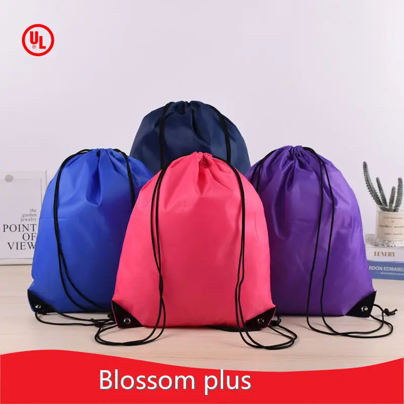 Оптовые нетканые рюкзаки на шнуровке бренда Blossom Plus 1