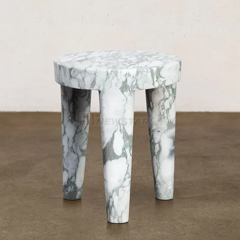 FST206 Minimalist Marquina Marble Side Table by Apartment Italian design 1