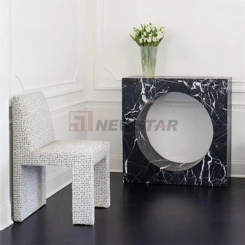 FCS030 Living Room Furniture Marble Top High End Table 1