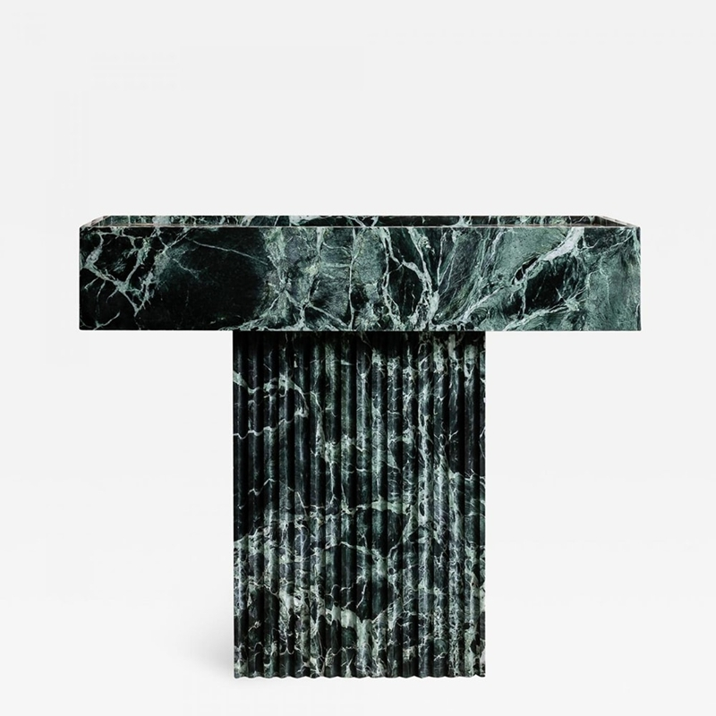 BSB004 High-Quality Green Marble Stone Sinks for Versatile Applications 1