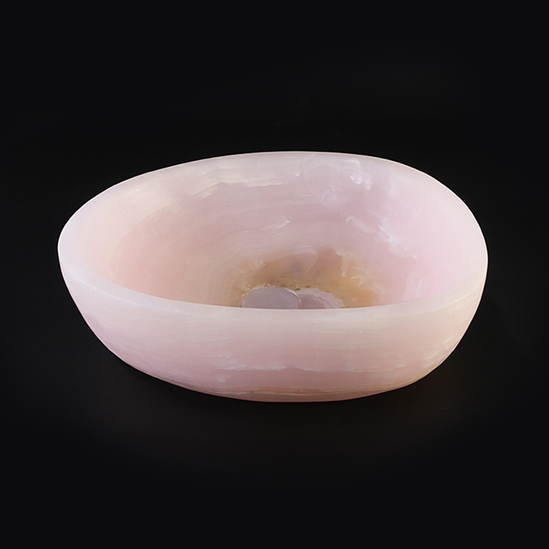 BSB025 Italian design pink onyx Sink for Sophisticated Style 1