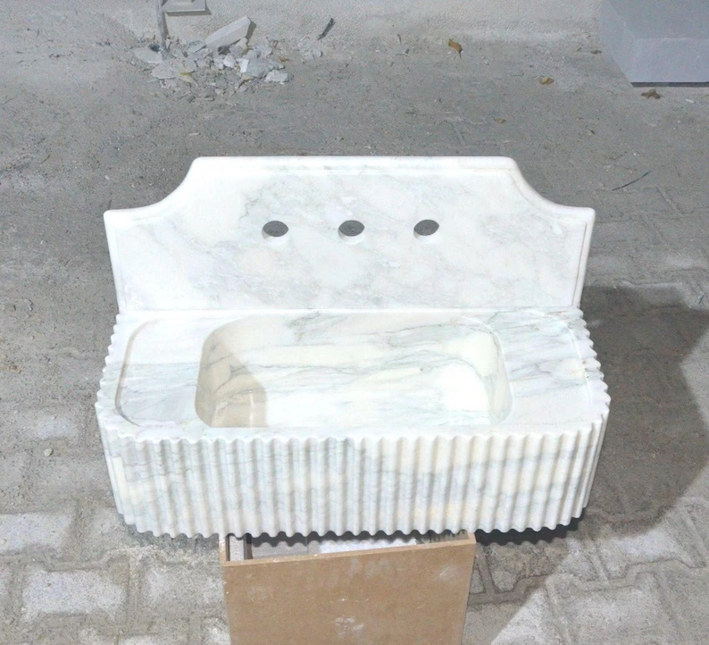 BSB018 Designer marble stone sink for Modern Resilience 1